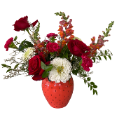 SF Strawberries And Cream Arrangement