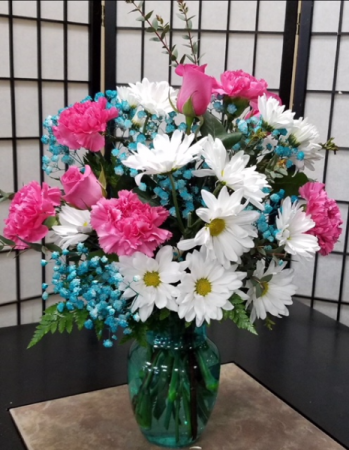 SFS T999 Vased Bouquet