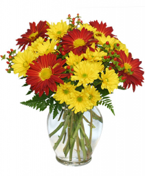 Shades of Autumn Festive flower arrangement