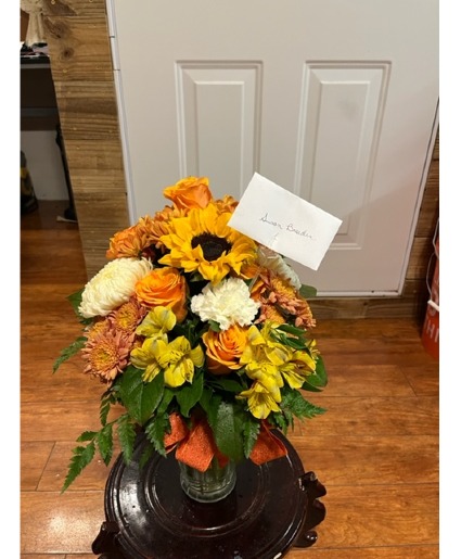 Shades of Fall Fresh Vase