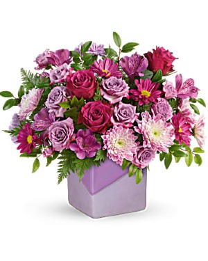 Shades Of Lavender Bouquet Spring