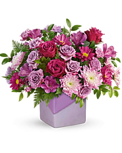 Shades Of Lavender Bouquet Spring