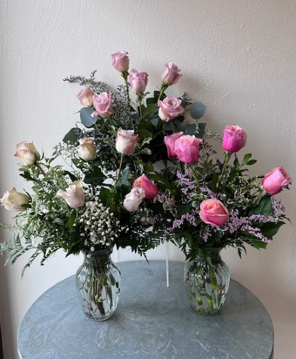 Shades of Pink Roses 