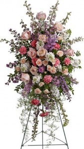 Shades of Pink Standing Spray