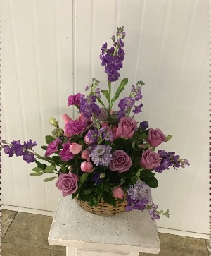 Shades of Purple Arrangement Bouquet 