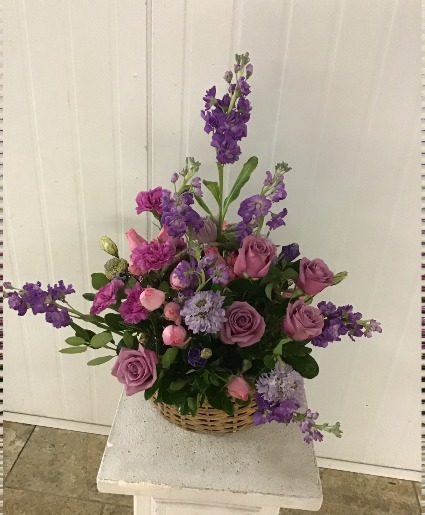 Shades of Purple Arrangement Bouquet 