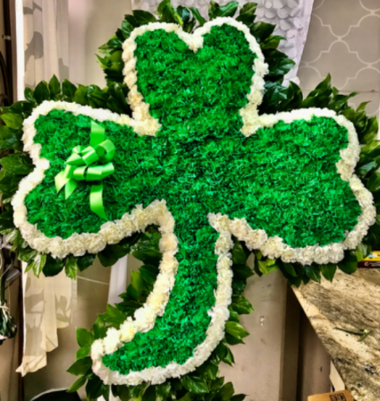 Shamrock  Funeral Flowers
