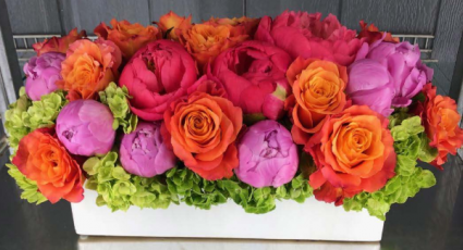 Summer colors rectangular flowers 