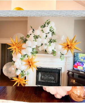 SHE SAID YES BALLOONS BALLOON GARLAND 