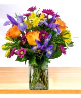 Sunset Garden Vase Arrangement