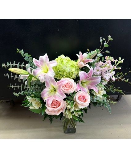She’s so Beautiful  vase arrangement 
