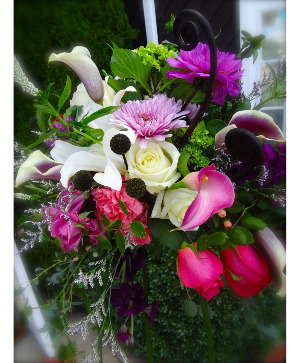 Shimmering Jewel Hand Held Bouquet