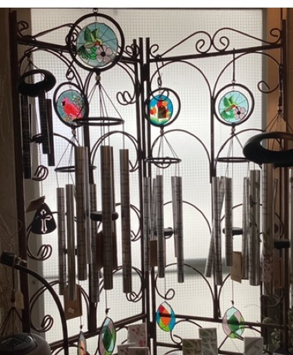 Shining Memories Stained Glass Windchime