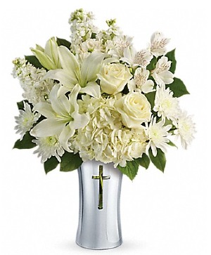 Shining Spirit Bouquet sympathy arrangement