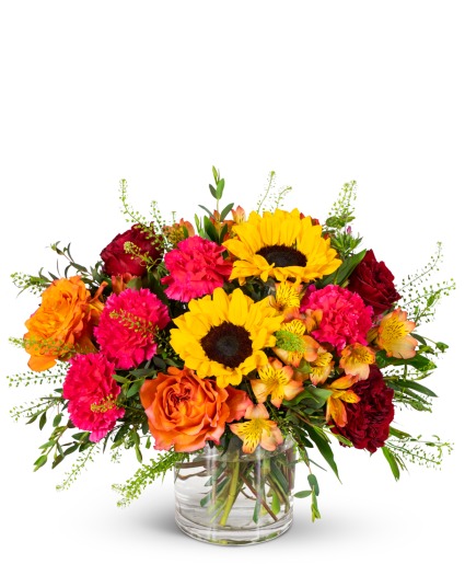Sienna Glow Flower Arrangement