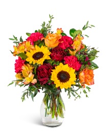 Sienna Sunrise Flower Arrangement