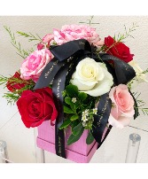 Signature Flower Box  Box arrangement 