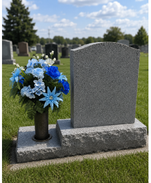 Silk Cemetery Vase Insert 
