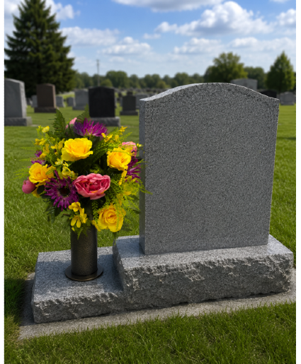 Silk Cemetery Vase Insert 