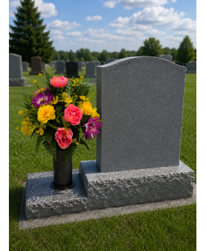 Silk Cemetery Vase Insert 