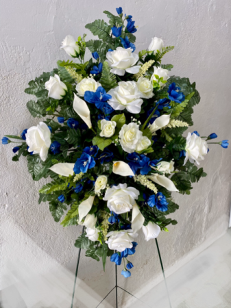 Silk Funeral Spray 