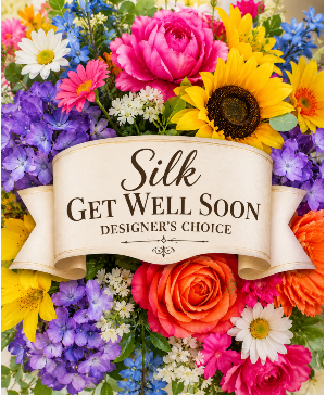 Silk Get Well Soon Arrangement 