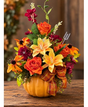 silk Pumpkin Design 