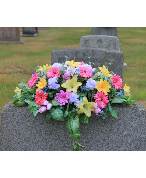 Silk Spring Headstone Saddle  