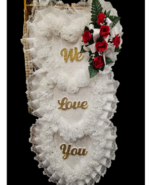 Silk We love you triple heart  