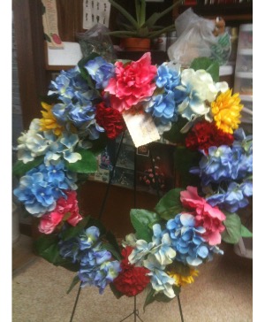 SILK WREATH Wreath