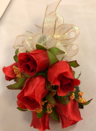 Silken Sentiments Corsage