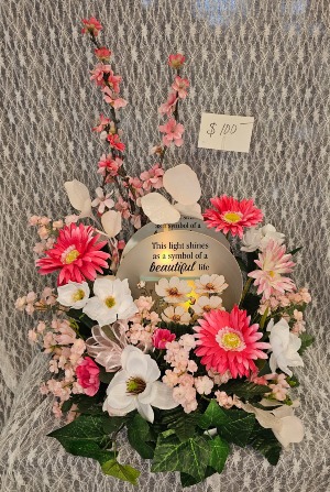 Silks - Beautiful Life Lantern w/ Pinks & Whites 