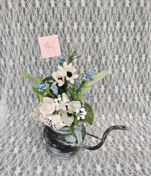 Silks - Olden Teapot Arrangement 