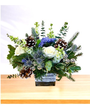 Silver Bells Vase Arrangement