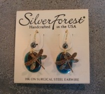 Silver Forest  Earrings