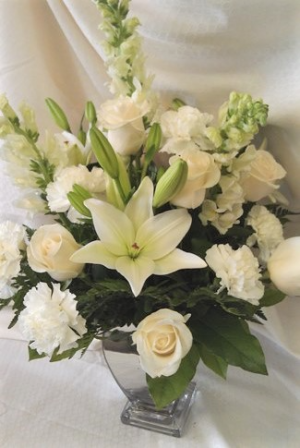 Silver Reflections Vase