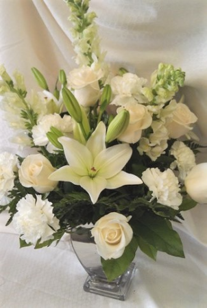 Silver Reflections Vase