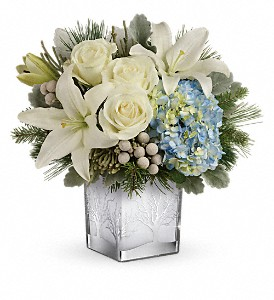 Silver Snow Winter Bouquet