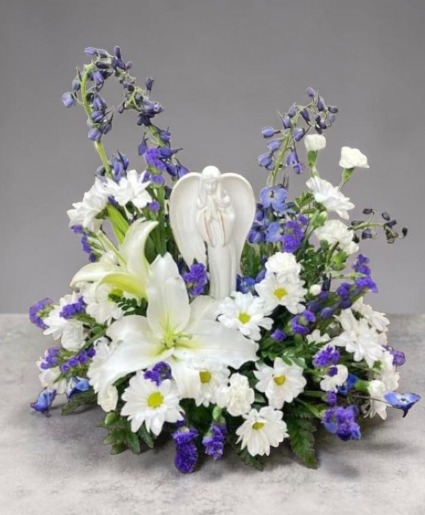 Simple Blessing FHF-F-5643 Fresh Flower Keepsake  (Local Delivery Area Only)