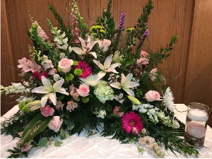 Simple Devotion Cremation Arrangement