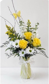 Simple Joy Flower Arrangement