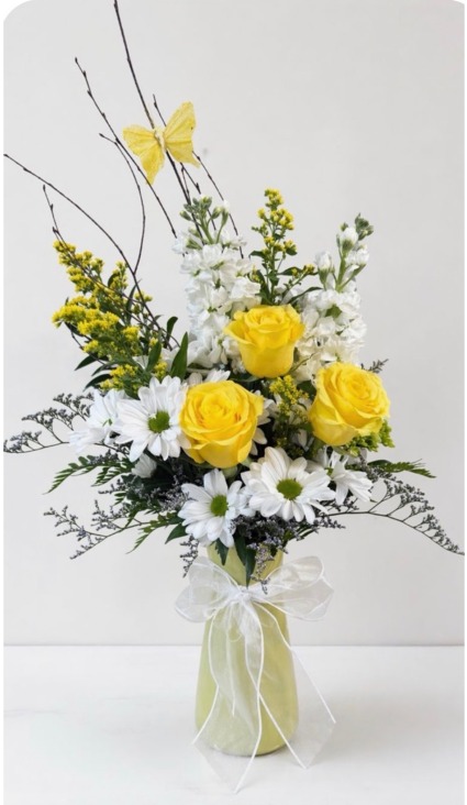 Simple Joy Flower Arrangement