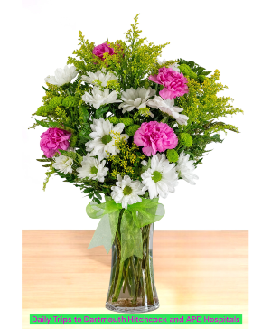 Simple Sorbet Vase Arrangement