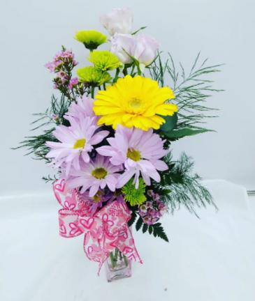 Simply Charming Floral Arrangement in Presque Isle, ME | COOK FLORIST, INC.