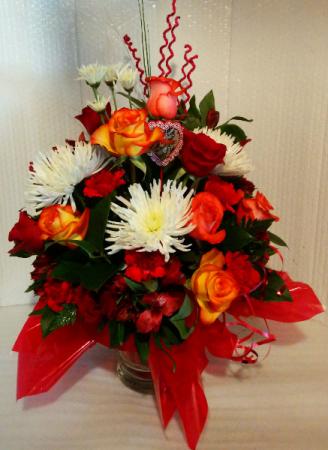 Simply Christmas Vase