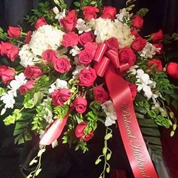 simply classic  casket cover 
