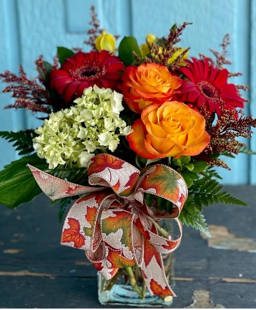 Simply Fall Vase Arrangement  in Mcminnville, OR | POSEYLAND FLORIST