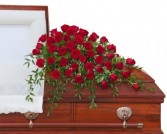 Simply Roses  Supreme Casket Spray Spray