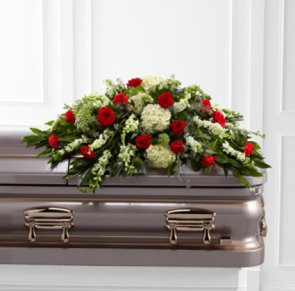 Sincere Serenity Casket Spray 