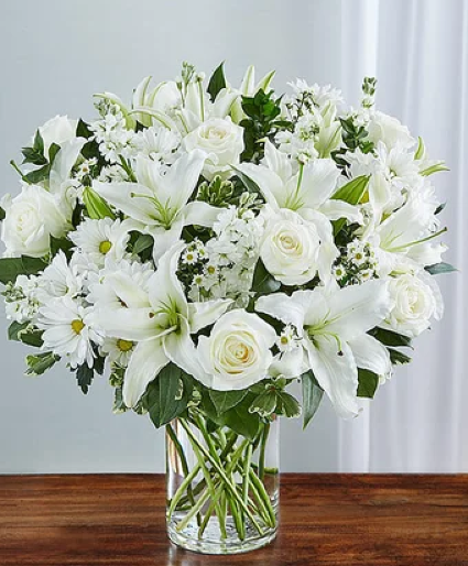 Sincerest Sorrow™ All White  Funeral for Home and Service